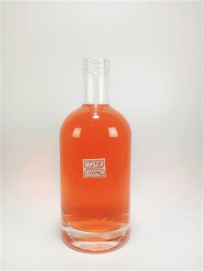 700ml kristal votka cam şişe